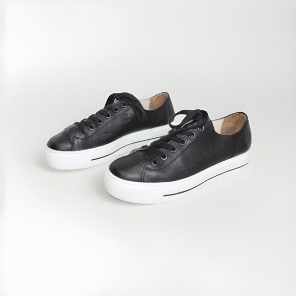 Paul Green Stefani Sport Platform Sneakers Black White Womens Size 7.5 Austria - Picture 4 of 10
